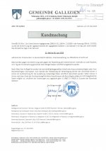 Kundmachung Jagdpacht 2024
